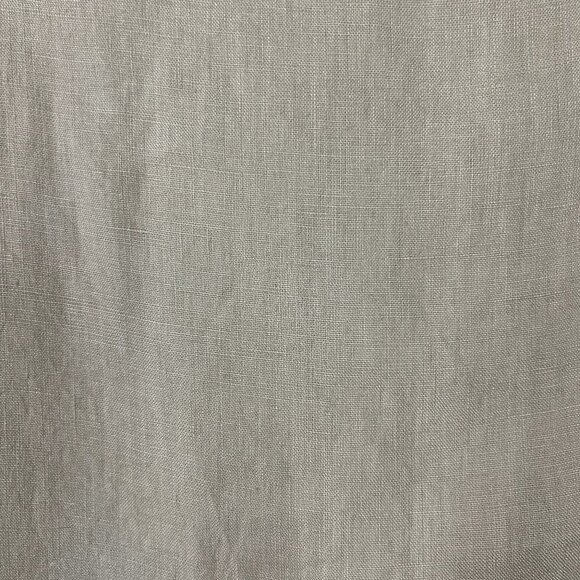 Eileen Fischer Tan 100% Linen A-Line Faux Wrap Midi Skirt Sz S - Picture 8 of 12